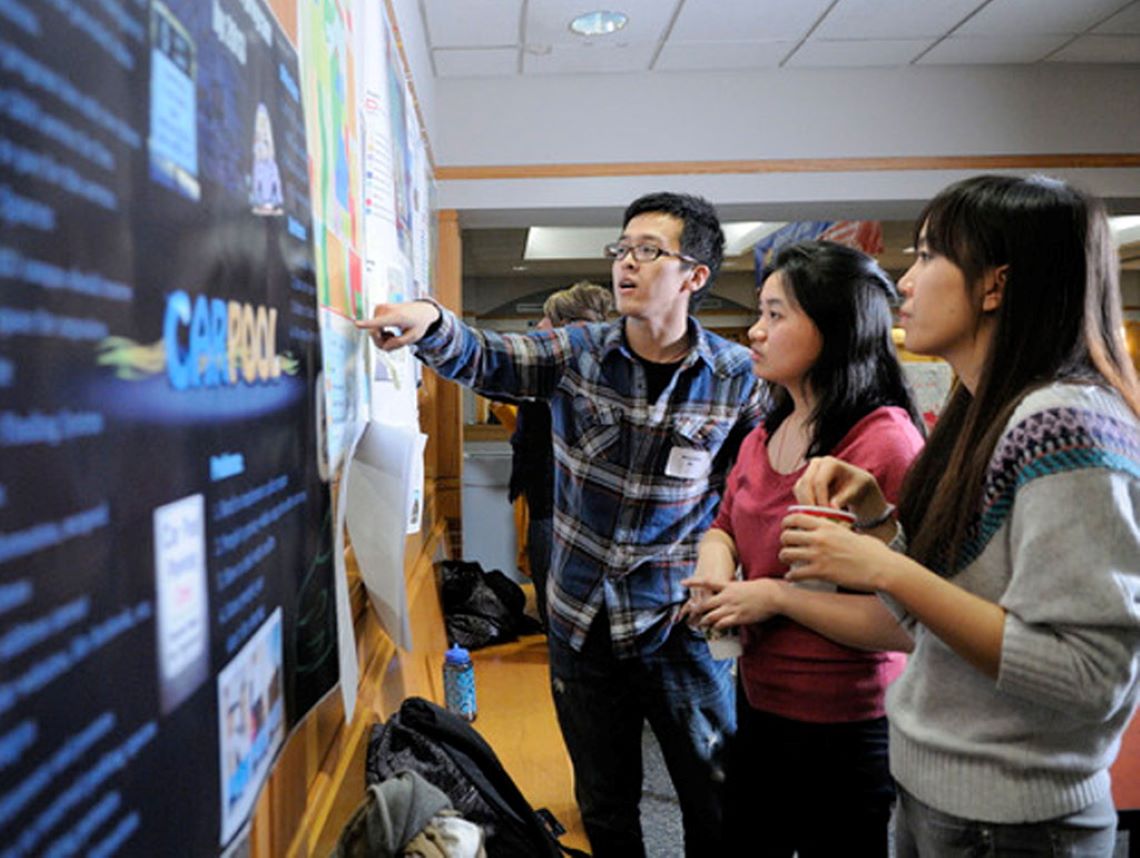 Students present research